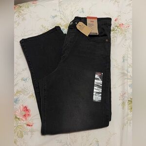 Levi’s Ribcage straight ankle jeans